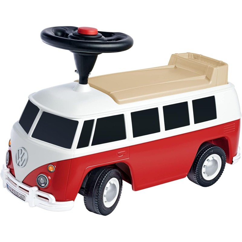 Big - Cavalcabile Baby VW T1, sedile removibile, vano portaoggetti - 800055320