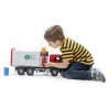 BRUDER 03761 – Camion Pattumiera Man TGS con 2 pattumiere – Rosso