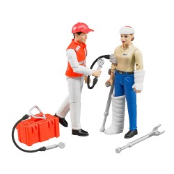 BRUDER 62710 - Set Personaggi Ambulanza