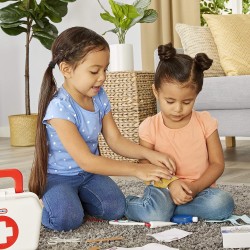 Little Tikes - Kit di pronto soccorso - Giocattolo interattivo per l apprendimento per bambini: include maschera, fascia di supp