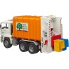 Bruder 02772 - MAN TGA Trasporto Rifiuti arancio