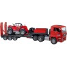 BRUDER 02774 - Semirimorchio MAN TGA con Caricatore Telescopico MANITOU MLT 633