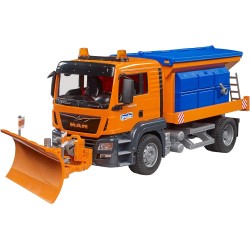 BRUDER 03785 - MAN TGS Camion con lama da neve