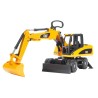 BRUDER 02445 - Caterpillar Ruspa su ruote