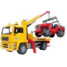 BRUDER 02750 - Man TGA Camion Trasporto Jeep