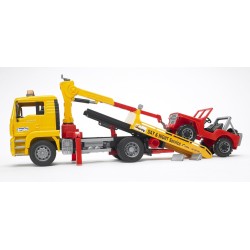 BRUDER 02750 - Man TGA Camion Trasporto Jeep