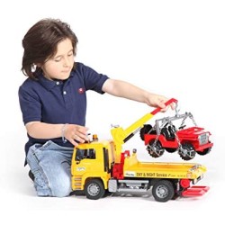 BRUDER 02750 - Man TGA Camion Trasporto Jeep