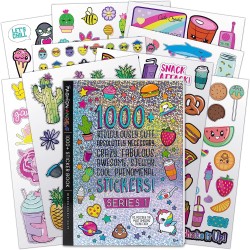 CRAYOLA Stickers - Album Fashion Angels 1000+ Ridiculously Cute Stickers - assortimento casuale
