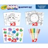 CRAYOLA POPS - Set Attività 3D, per Colorare e Creare disegni in 3D, Attività Creativa soggetto Mondo Marino - 04-2805