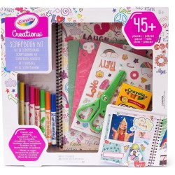 CRAYOLA CREATIONS - Set Crea il tuo Album Scrapbook, Attività Creativa fai-da-te - 04-0944