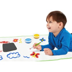 CRAYOLA MINI KIDS - Tappetone Pittura e Ripittura, Maxi Superficie Riutilizzabile per Dipingere con Le Tempere Lavabili - 81-152
