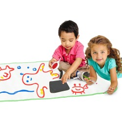 CRAYOLA MINI KIDS - Tappetone Pittura e Ripittura, Maxi Superficie Riutilizzabile per Dipingere con Le Tempere Lavabili - 81-152