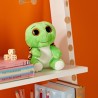 Ty Plush - Beanie Boos - Peluche Tartaruga - Turbo - Verde - Peluche con occhioni glitter dorati con gli occhi grandi scintillan