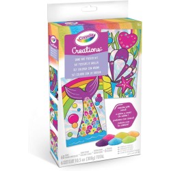 CRAYOLA CREATIONS - Set Colora con la Sabbia, per Creare Poster con la Sabbia Colorata, attività Creativa e Regalo per Bambine -