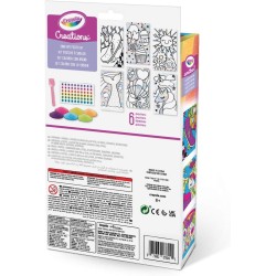 CRAYOLA CREATIONS - Set Colora con la Sabbia, per Creare Poster con la Sabbia Colorata, attività Creativa e Regalo per Bambine -