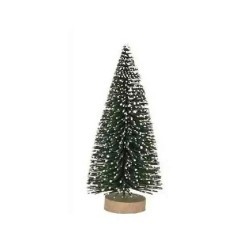 Mini Albero Abete Innevato per Presepe 14,5 cm