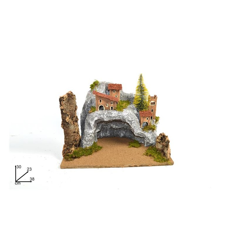 PAESAGGIO PRESEPE SCATOLATO ART. 19