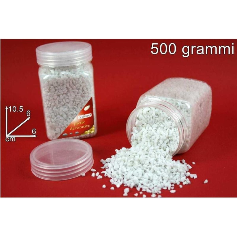 BARATTOLO PIETRISCO BIANCO 500 GR