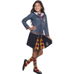 Rubies - Harry Potter - Maglietta Ufficiale del Grifondoro, per Bambini Ragazze, Taglia S (3-4 Anni) - 641269-S