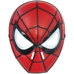 Rubies - Spider-Man Maschera Spiderman per Bambini, rosso e nero, Taglia unica, 35634, da 3 a 18 anni