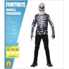 Rubies - Kit costume ufficiale di Milite Teschio (Skull Trooper) di Fortnite, skin di gioco - IT300208-11/12
