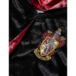 Rubies - Costume Harry Potter Deluxe, Costume per Bambini, Comprende Tunica Nera con lo Stemma Grifondoro, il Cappuccio e la Spi