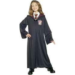 Rubies - Vestito Toga Hermione Grifondoro Harry Potter per Bambini, Taglia L (8/10 anni)