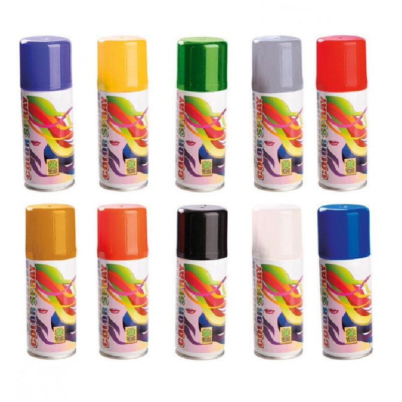 Carnival Toys - Color Spray per Capelli, Colori assortiti ml.100 circa, 1 pezzo, 07221