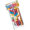 Carnival Toys - Cerbottana con Boccaglio e 40 Palline in busta, 04413