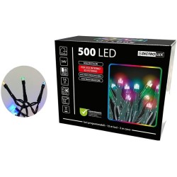 500 luci led multicolor x esterno programmate