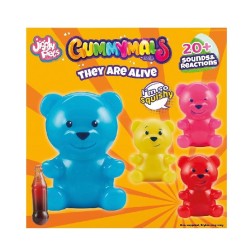 GUMMYMALS ORSETTI SQUISHY INTERATTIVI, COLORI ASSORTITI