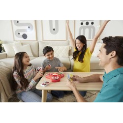 Mattel Games - UNO Triple Play Gioco di Carte con Porta-Carte, Luci Led e Suoni