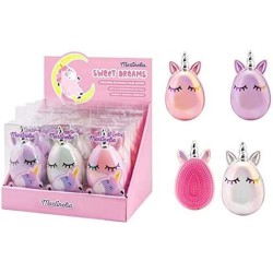 Martinelia - "Unicorn Egg Brush" Spazzola Unicorno Tonda, modelli assortiti