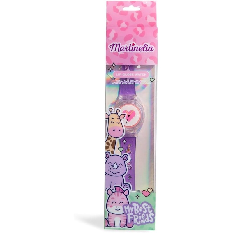 Martinelia - My Best Friends Lucidalabbra a forma di orologio