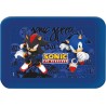 Sonic Portamerenda per Bambini in Plastica - Scuola Asilo Ricreazione Merenda BLU