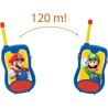 Lexibook - Nintendo Super Mario Walkie-Talkie, Clip da Cintura, Batteria, per Bambini/Ragazzi, Blu/Rosso, Colore, TW12NI
