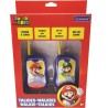 Lexibook - Nintendo Super Mario Walkie-Talkie, Clip da Cintura, Batteria, per Bambini/Ragazzi, Blu/Rosso, Colore, TW12NI
