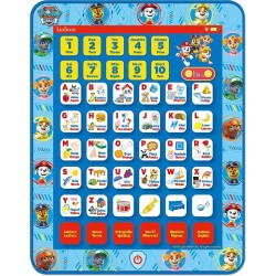 Lexibook - Tablet Touchscreen ed Effetti sonori Paw Patrol, bilingue per Imparare Lettere, Numeri, vocabolario e Musica, Italian