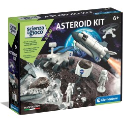 Clementoni - Scienza Lab-Asteroid Scientifico 7 Anni, Kit di Scavo, Shuttle NASA, Laboratorio Esperimenti - 19359
