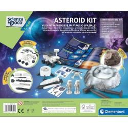 Clementoni - Scienza Lab-Asteroid Scientifico 7 Anni, Kit di Scavo, Shuttle NASA, Laboratorio Esperimenti - 19359