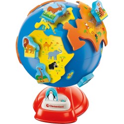 Clementoni - My First Globe Il Mio Primo mappamondo elettronico parlante - 16448