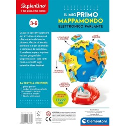 Clementoni - My First Globe Il Mio Primo mappamondo elettronico parlante - 16448