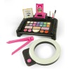 Clementoni - Crazy Chic-Make-up Studio-Trousse, Console con Trucchi Lavabili E Pennelli Professionali, Set Cosmetici Bambini - 1
