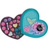 Clementoni- Crazy Chic-Love Trousse, Cofanetto con Trucchi Lavabili, Set Cosmetici 6 Anni, Make Up Bambina, 18781