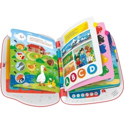 Clementoni - Sapientino - Girapagina, Libro Educativo Ed Interattivo Parlante Per Stimolare L Interesse Alla Lettura - 16430