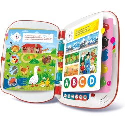 Clementoni - Sapientino - Girapagina, Libro Educativo Ed Interattivo Parlante Per Stimolare L Interesse Alla Lettura - 16430