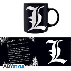 ABYstyle - Death Note - Tazza 320 ml "L" e Regole