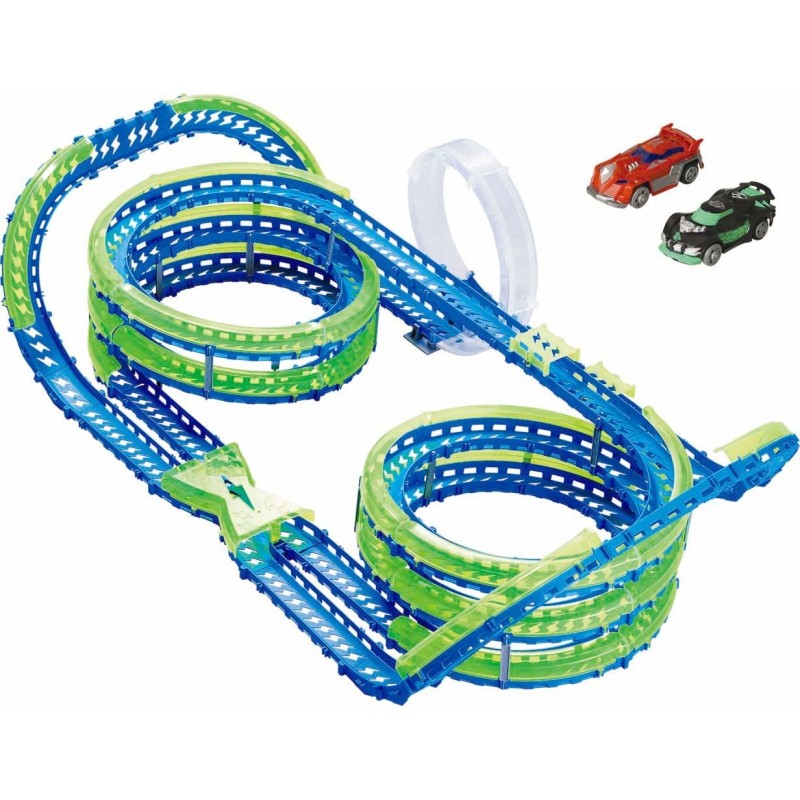 Wave Racers - Super Helix Speedway Track Onda da Corsa, 96 x 54.4 x 26 cm, YW211137