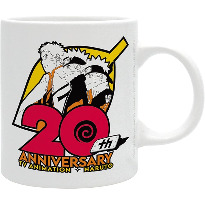 ABYstyle - Naruto Shippuden Tazza 320 ml - 20° anniversario