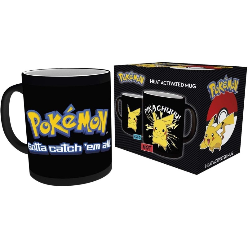 ABYstyle - Pokémon Mug Cambiamento di calore della Tazza 320 ml Pikachu